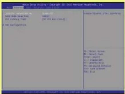 MSI F Series FX420X - Advanced Menu - 1