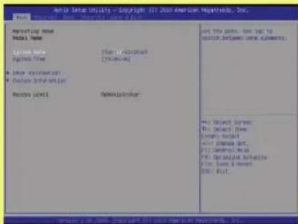 MSI F Series FX420X - - System Date - 1