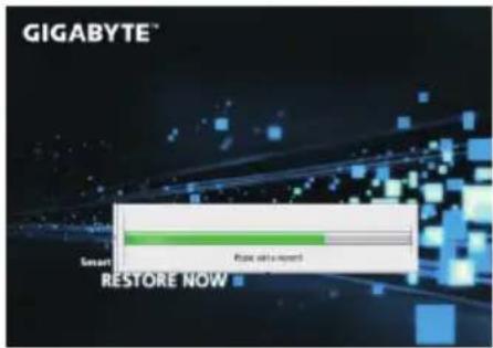 GIGABYTE® Smart Restore Now Place with report