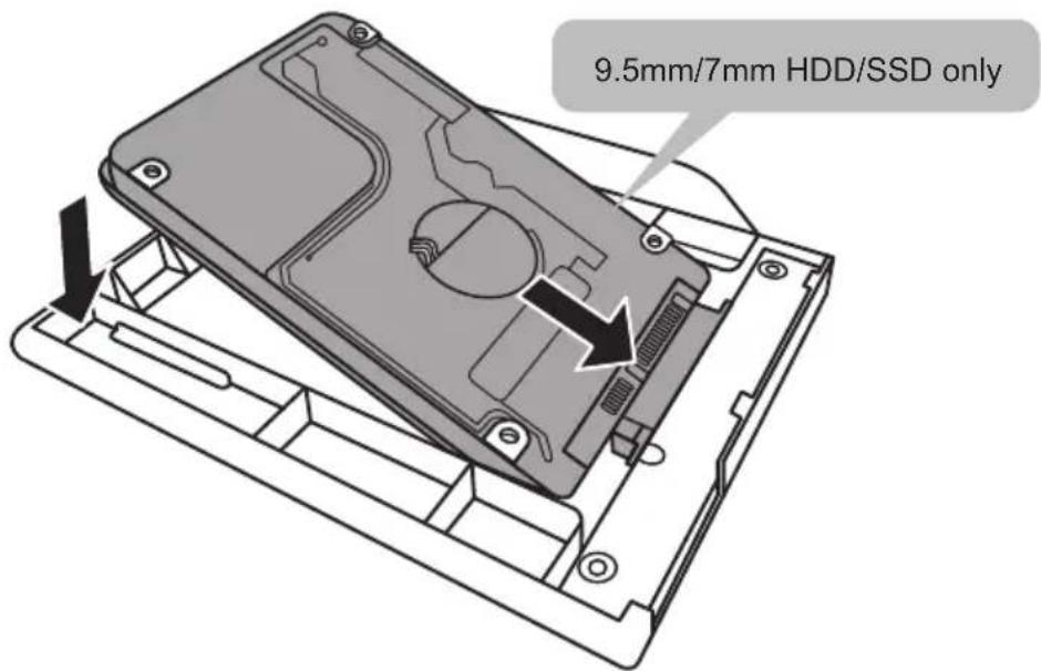 9.5mm/7mm HDD/SSD only