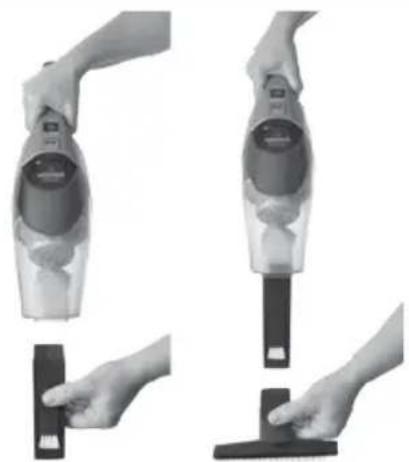 BISSELL 1316 - Using hand vacuum accessories - 2