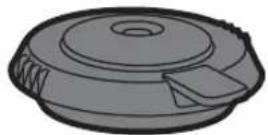 PANASONIC NC-DF1WXC - Stainless steel jug lid - 1