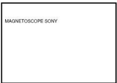 MAGNETOSCOPE SONY