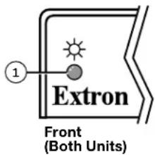 1 Extron Front (Both Units)