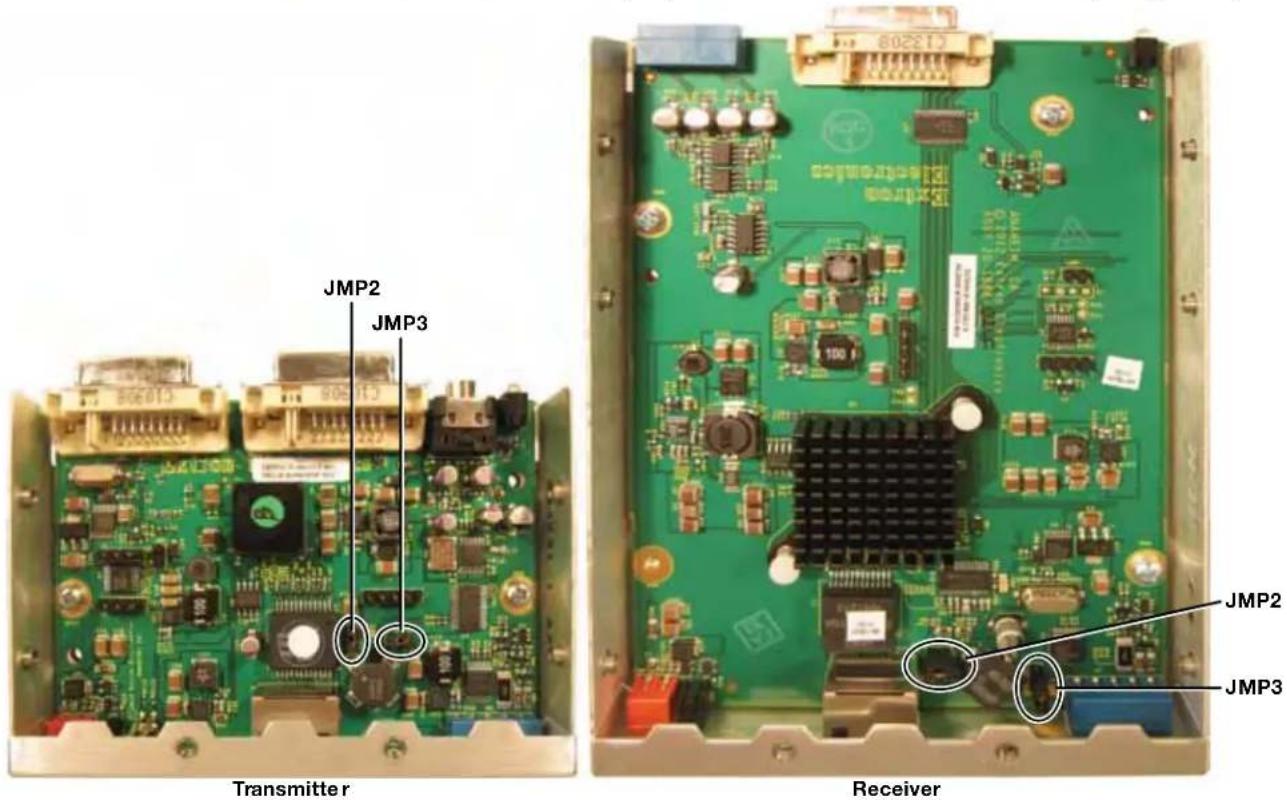 JMP2 JMP3 Transmitter r Receiver JMP2 JMP3