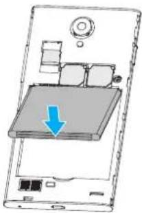 KODAK SP4 - Installing the battery - 1
