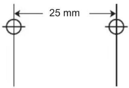 PANASONIC KX-TG8032 - Wall mounting template - 2