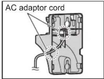 AC adaptor cord