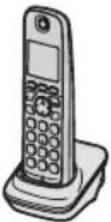 PANASONIC KX-TG6633 - Optional handset feature overview - 1