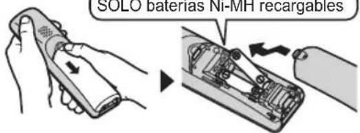 SOLO baterias Ni-MH recargables