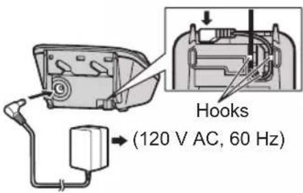 PANASONIC KX-TG6633 - Connections - 3