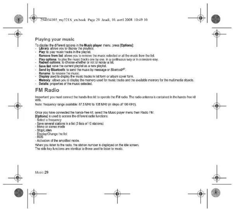 SAGEM MY721X - Taking and saving a photo - 13