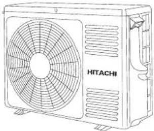 HITACHI RAC-14AH1 - SPLIT TYPE AIR CONDITIONER - 1