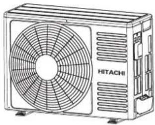 HITACHI RAC-14AH1 - МОДЕЛЬ - 1
