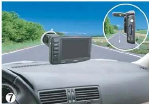 HITACHI MMP501B - Positioning the Player in a Vehicle - 5