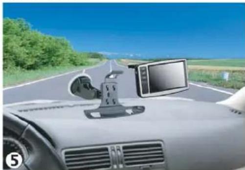 HITACHI MMP501B - Positioning the Player in a Vehicle - 4
