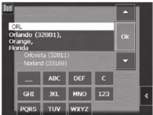 Dual ORL Orlando (32801), Orange, Florida Orlovista (32811) Norland (33169) — ABC DEF C GHI JKL MNO 123 PQRS TUVWXYZ