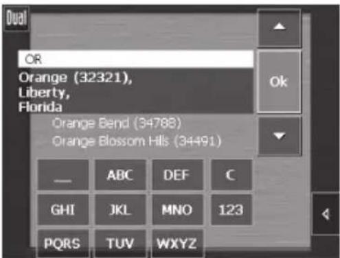 Dual OR Orange (32321), Liberty, Florida Orange Bend (34788) Orange Blossom Hills (34491) — ABC DEF C GHI JKL MNO 123 PQRS TUVWXYZ
