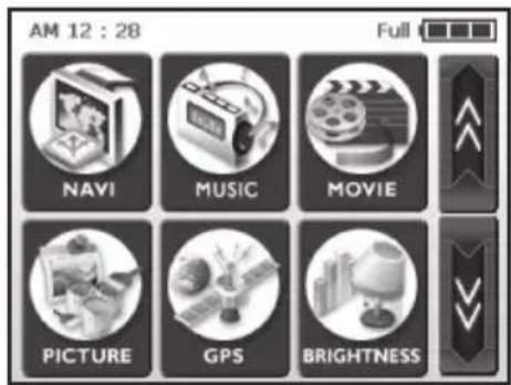 AM 12 : 28 Full NAVI MUSIC MOVIE PICTURE GPS BRIGHTNESS