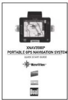 XNAV3500P PORTABLE GPS NAVIGATION SYSTEM QUICK START GUIDE Nevation
