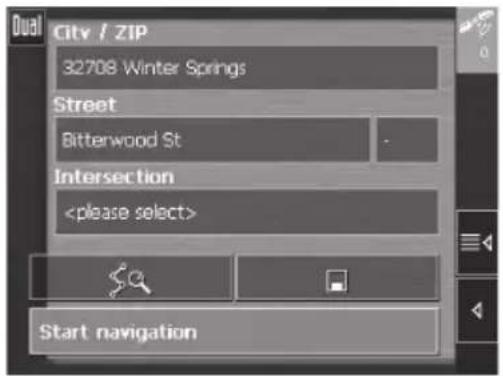 Dual City / ZIP 32708 Winter Springs Street Bitterwood St Intersection Start navigation