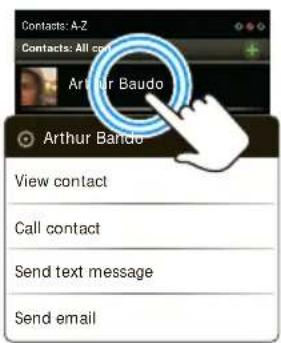 Contacts: A-Z Contacts: All contact Arthur Bando Arthur Bando View contact Call contact Send text message Send email