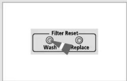 Filter Reset Wash Replace