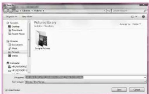 Pictures Library Include: Numbers Sample Picture File name: 100000000000000000000000000000000000000000000000000000000000000000000000000000000000000 Save in type: Storage Files (anned) Save As: Cancel