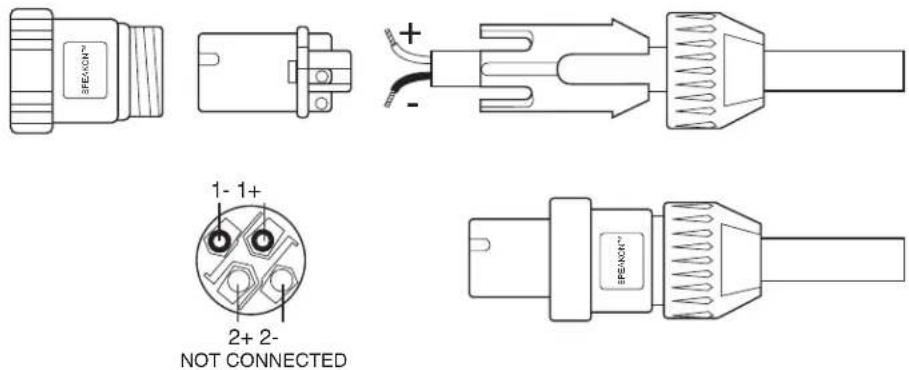 SAMSON RS12mHD - Speakon Wiring Guide - 1