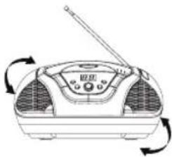 Soundmaster SCD2350 - Antenna - 2