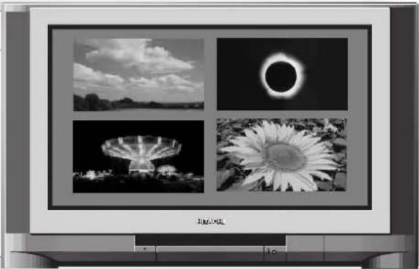 HITACHI C36WF810N - ...notes on multiple picture - 2