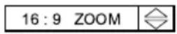 JVC AV28X4SR - Press the OK button to display the ZOOM mode indicator - 1