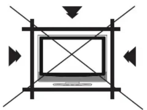 SANSUI LCDWDVD320 - HOW TO HANDLE THE LCD PANEL - 1