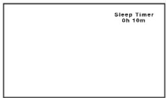 Sleep Timer 0h 10m