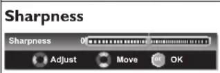 MAGNAVOX 19ME360B - Brightness, Contrast, Color, Tint, Sharpness, Color Temperature - 5