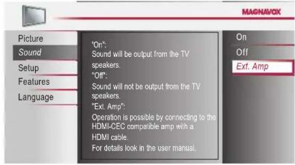 MAGNAVOX 19ME360B - TV Speakers - 1