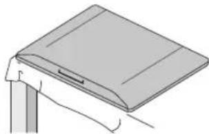 MAGNAVOX 19ME360B - Attaching the Base - 1