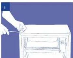 HISENSE MUZ4965 - REVERSING THE DOOR SWING - 5