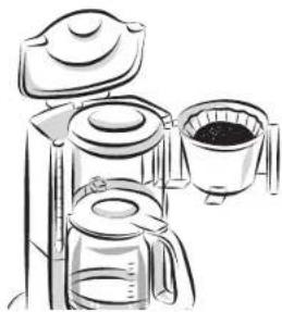 Mr. Coffee AR10 - Adding Water and Ground Coffee - 1