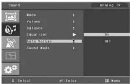 MARANTZ LC4202E - How to Select Auto Volume - 1