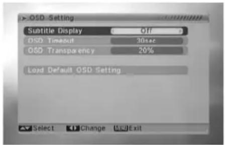 MARANTZ LC4202E - OSD Setting - 1