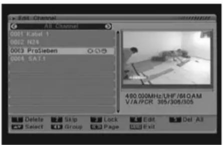 MARANTZ LC4202E - \* How to Edit Channel - 1
