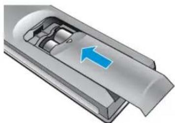 MARANTZ LC4202E - How to Insert Batteries in the Remote Controller - 3