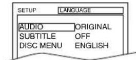 SYLVANIA 6724DF - DISC MENU: - 1