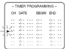 SYLVANIA 6724DF - Select your desired program position (1 to 8) - 1