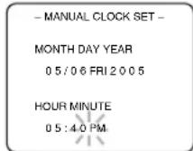 SYLVANIA 6724DF - Select the minute - 1