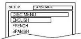 SYLVANIA 6724DF - DISC MENU: - 4