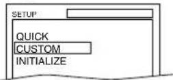 SYLVANIA 6724DF - CUSTOM MENU - 1