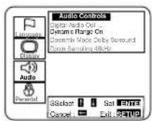 SYLVANIA 6519DB - Press the ▲/▼ buttons to select an item, and then press the ENTER button. - 2