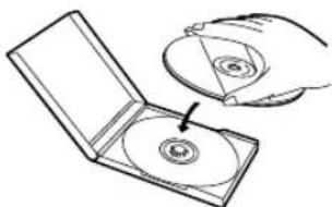 SYLVANIA 6519DB - DISC HANDLING - 4